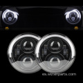 Faros del material del ABS para Jeep Wrangler JK JKU 2007-2018